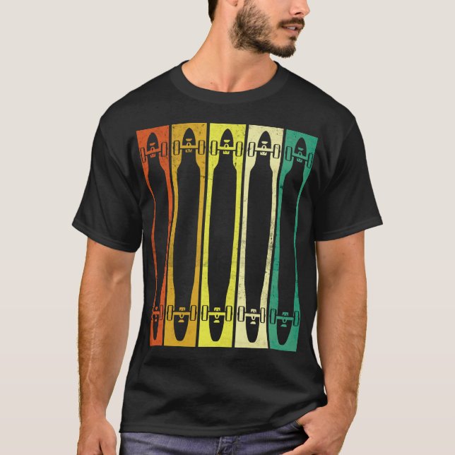 S2 Longboarding Longboard Longboarder (24) T-Shirt (Front)