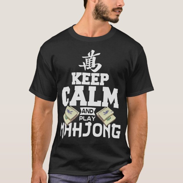 S2 Mahjong Majong Mah Jong Mah Jong (140) T-Shirt (Front)