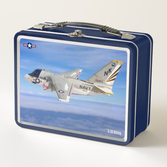 S-3 VIKING METAL LUNCH BOX (Front)