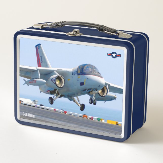 S-3 VIKING METAL LUNCH BOX (Front)