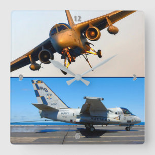 S-3 VIKING SQUARE WALL CLOCK