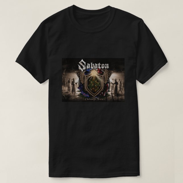 S-A-B-A-T-O-N Christmas Truce  T-Shirt (Design Front)