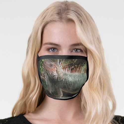 SA Iguana Photo Designed Personal Face Mask