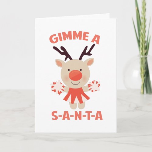 S_A_N_T_A HOLIDAY CARD