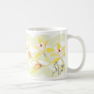 S A orchid mug