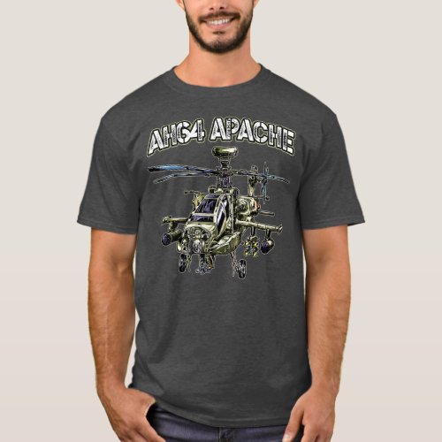 s Apache AH64 T_Shirt