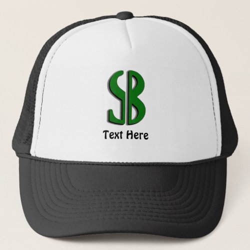S B Dollar Sign Trucker Hat