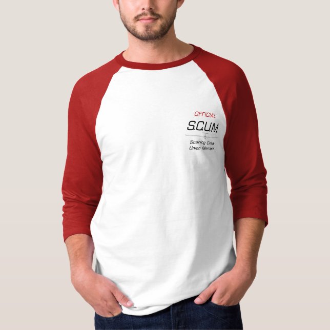 S.C.U.M.  ... Soaring Crew Union Member T-Shirt (Front)