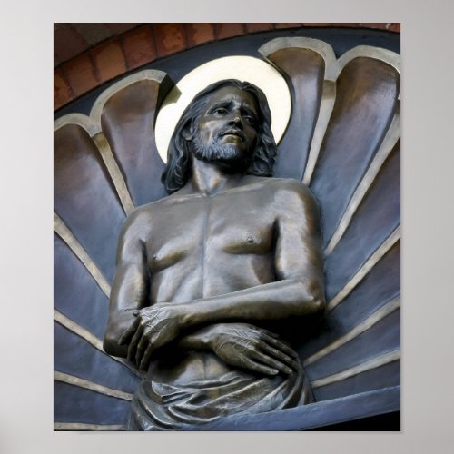 s Cathedral Sculpture _ Spokane Washington Poster