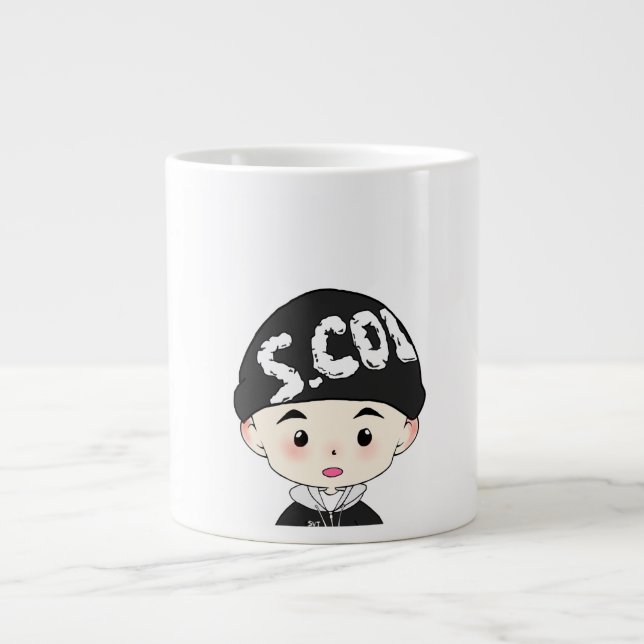 S.coups seventeen design cute nanatour giant coffee mug (Front)