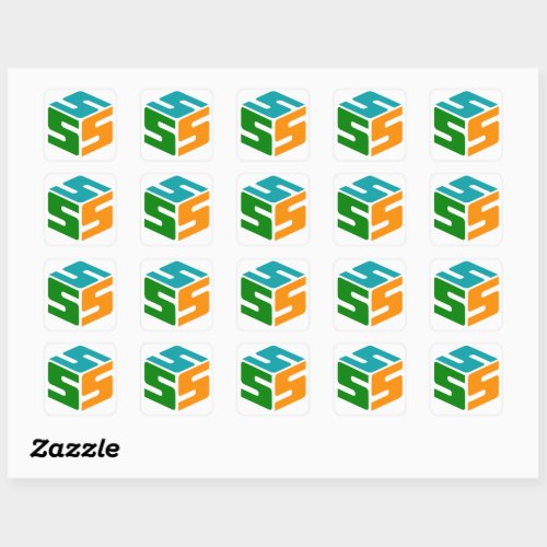S_Cubed Logo Sticker 20
