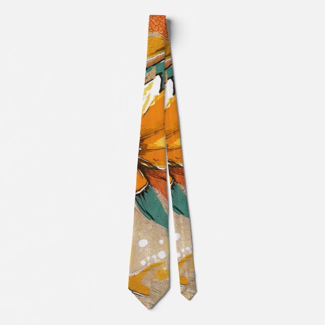 S Days Flowers 1 Neck Tie (Front)