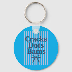 s Dots Bams Mahjong Summer Cute Beach Game Night Keychain