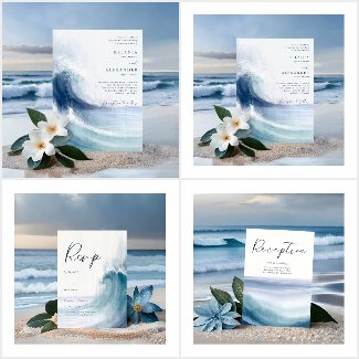 S E A T E R N A L Wave & Monogram Nautical Wedding