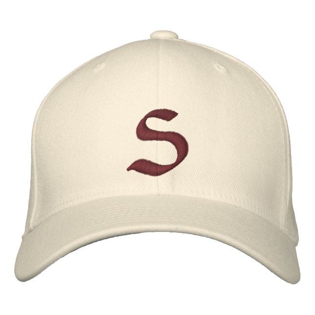 S EMBROIDERED BASEBALL HAT (Front)