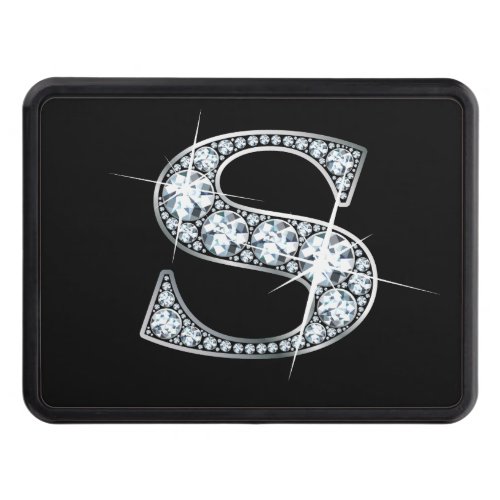 S Faux_Diamond Bling Hitch Cover