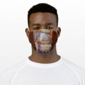 s Flying Around the Same Light. Adult Cloth Face Mask (Worn)