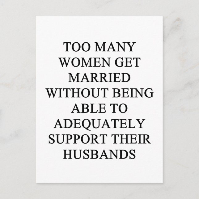 s funny divvorce idea for you postcard (Front)