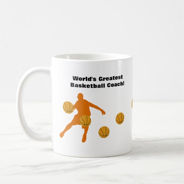 s Greatest Coach Gift Mug (Left)