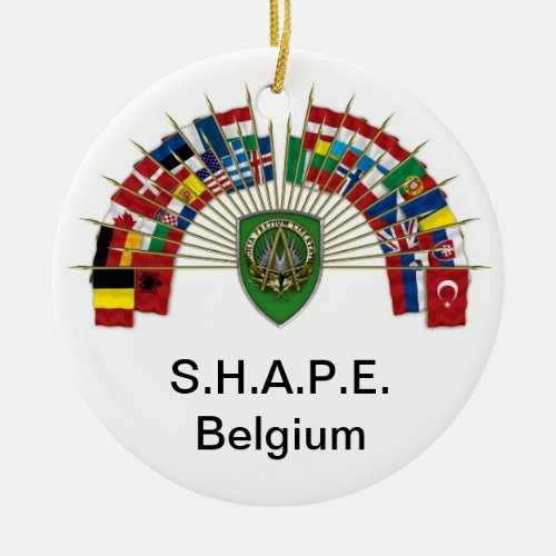 SHAPE Belgium Ornament