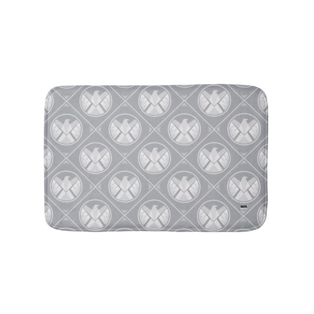 S.H.I.E.L.D. Geometric Pattern Bath Mat (Front)