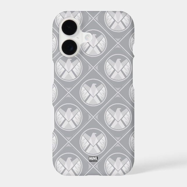 S.H.I.E.L.D. Geometric Pattern Iphone Case (Back)