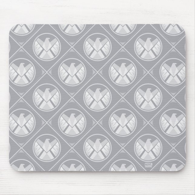 S.H.I.E.L.D. Geometric Pattern Mouse Pad (Front)