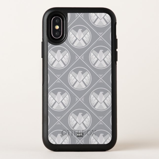 S.H.I.E.L.D. Geometric Pattern Otterbox iPhone Case (Back)