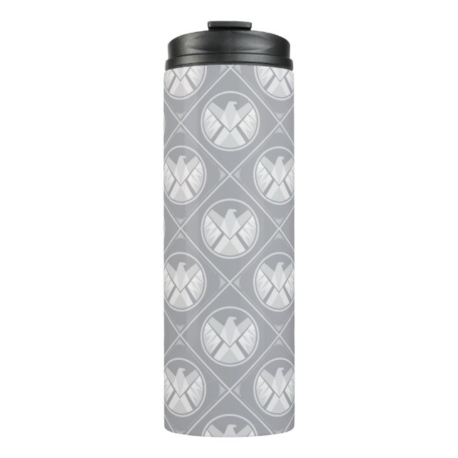 S.H.I.E.L.D. Geometric Pattern Thermal Tumbler (Front)