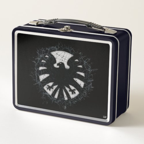 SHIELD Global Network Grunge Badge Metal Lunch Box