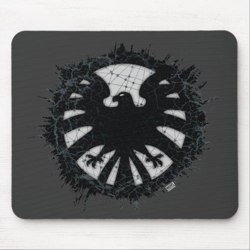 SHIELD Global Network Grunge Badge Mouse Pad