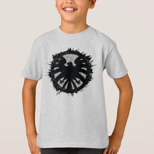 SHIELD Global Network Grunge Badge T_Shirt