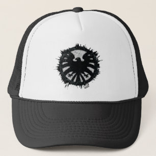 S.H.I.E.L.D. Global Network Grunge Badge Trucker Hat