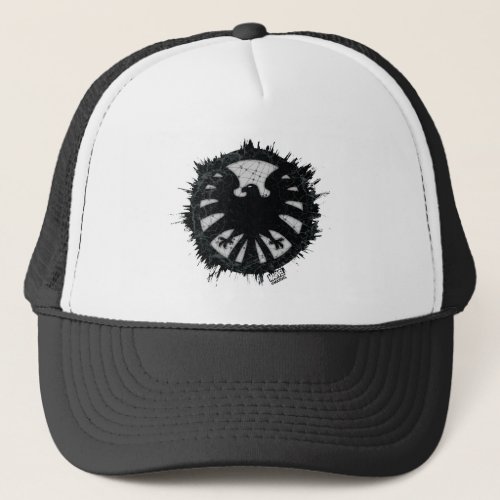 SHIELD Global Network Grunge Badge Trucker Hat