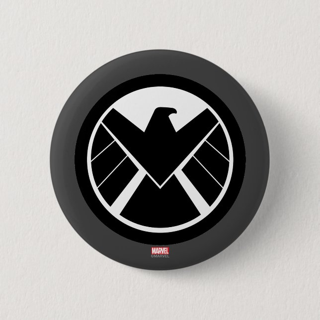 S.H.I.E.L.D Icon Button (Front)