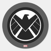 S.H.I.E.L.D Icon Classic Round Sticker