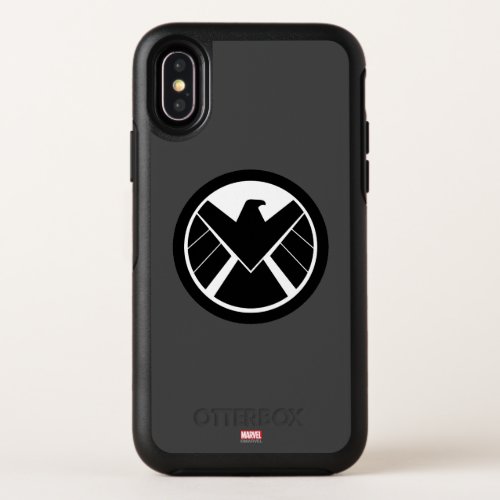 SHIELD Icon OtterBox Symmetry iPhone X Case