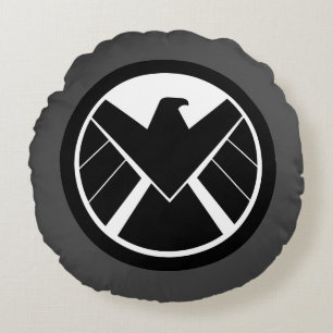 S.H.I.E.L.D Icon Round Pillow