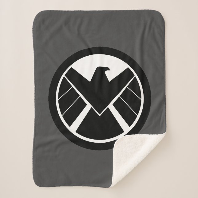 S.H.I.E.L.D Icon Sherpa Blanket (Front)