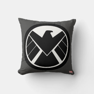 S.H.I.E.L.D Icon Throw Pillow