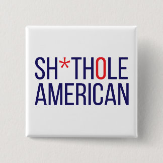 S-Hole American Pinback Button