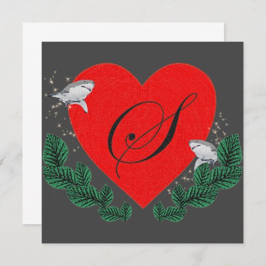 S in a heart (Front/Back)