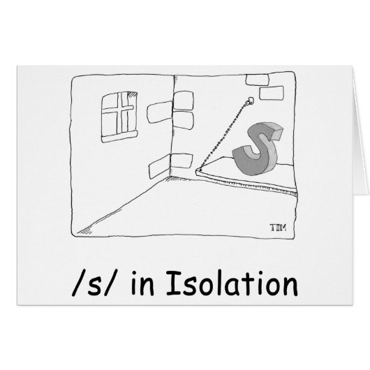 S in Isolation Cards (Front Horizontal)