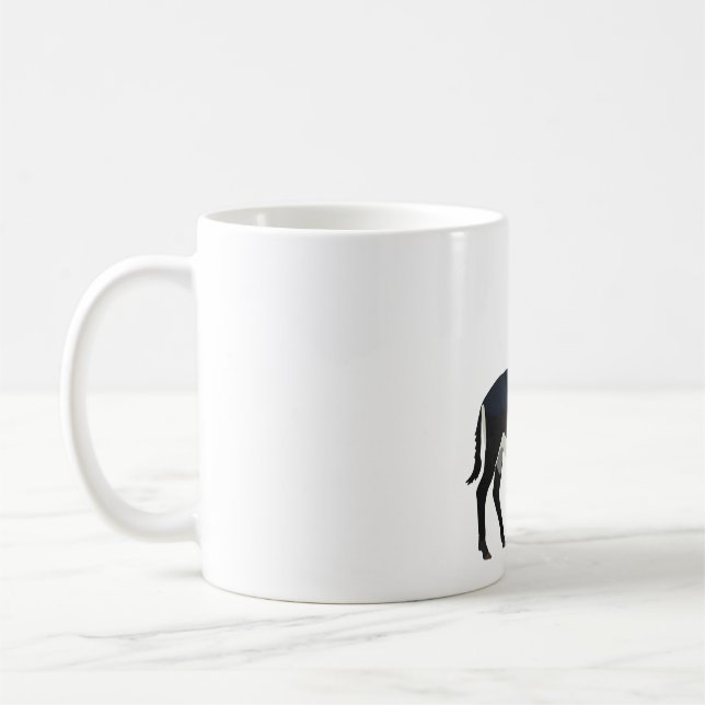 S is for Sable Antelope  Coffee Mug (Left)
