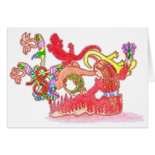 S Is For Salamander Cards (Front Horizontal)