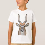 S is for Saola T-Shirt<br><div class="desc">S is for Saola, Saola Elusive and Rare Asian Forest Antelope Illustration</div>