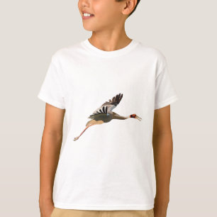 S is for Sarus Crane  T-Shirt