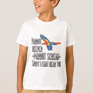 S is for Scarlet Macaw  T-Shirt