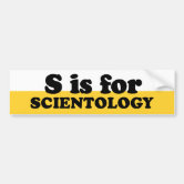 Scientology car bumper sticker decal 5" x 4" 