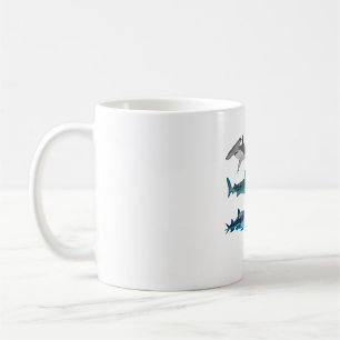 S is for Shark Coffee Mug